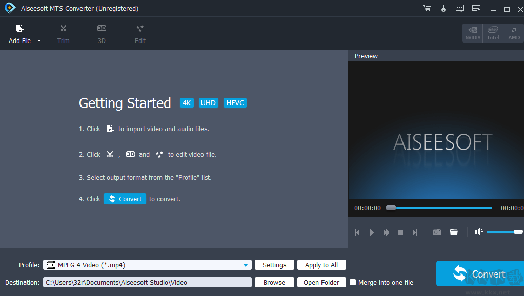 Aiseesoft MTS Converter MTS(视频转换)