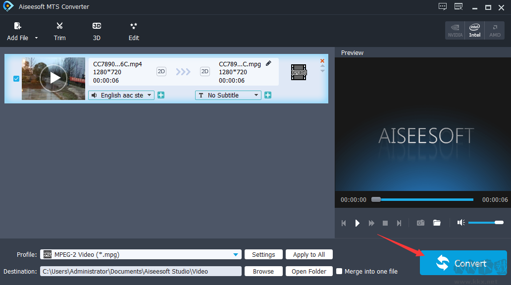 Aiseesoft MTS Converter MTS(视频转换)