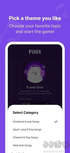 Fillit(KPOP音乐播放器)