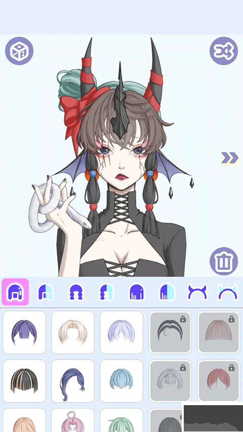 怪物女孩换装