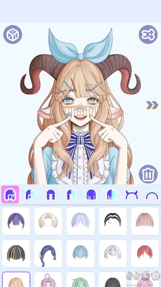怪物女孩换装