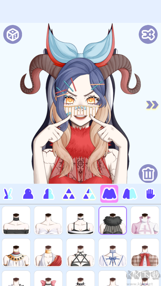 怪物女孩换装