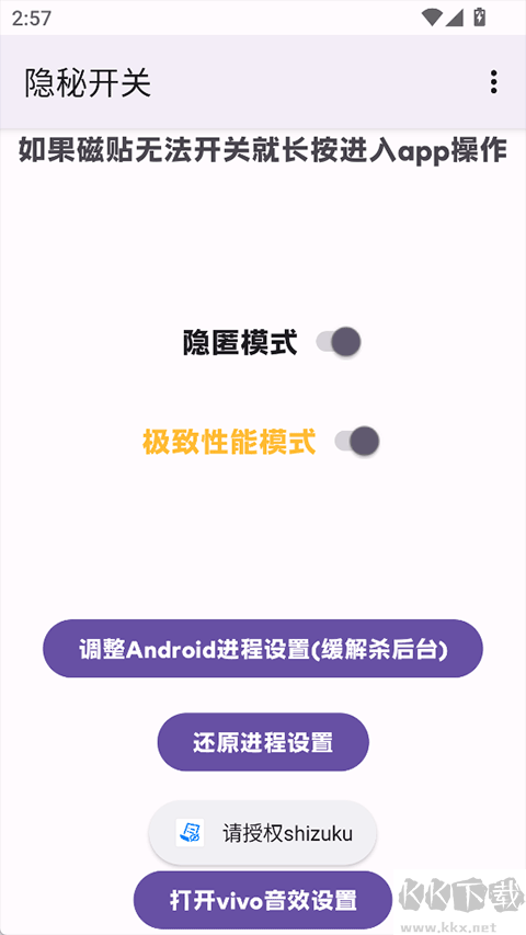 隐秘开关手机版