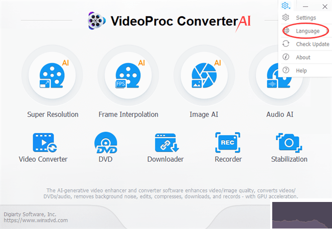 VideoProc Converter AI