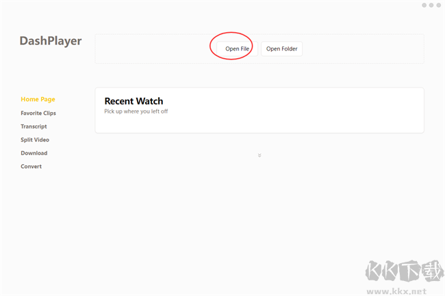 DashPlayer视频播放器