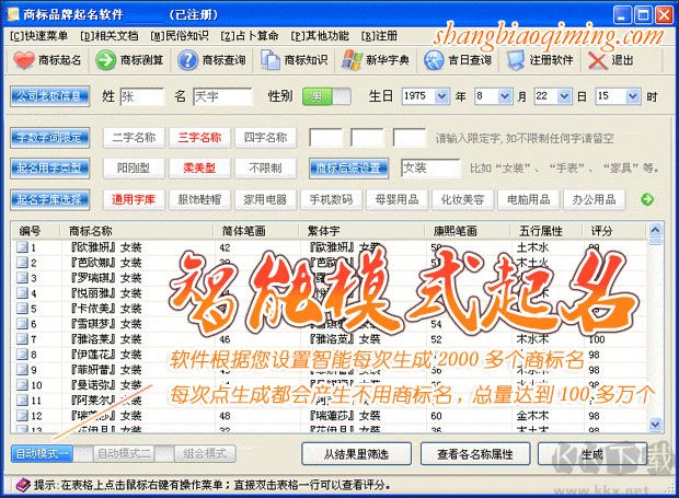 商标品牌起名