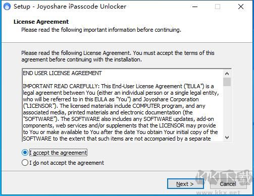 Joyoshare iPasscode Unlocker