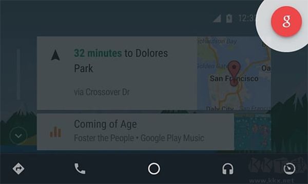 谷歌车载系统Android Auto