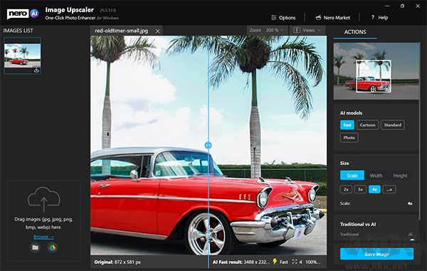 Nero AI Image Upscaler(图像处理)