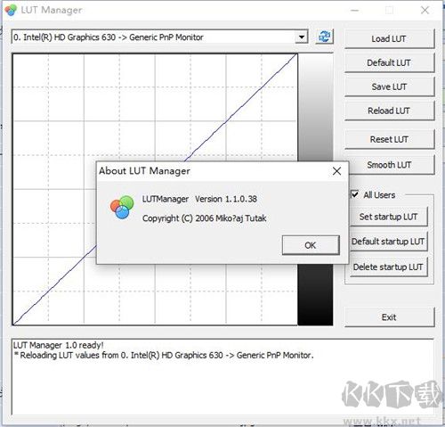 Lut Manager(屏幕色彩管理软件)