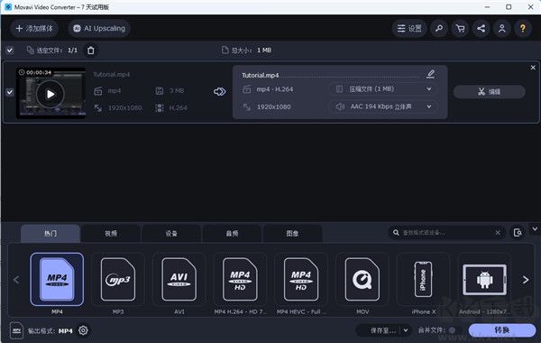 Movavi Video Converter