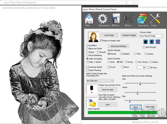 Laser Photo Wizard Pro(激光雕刻软件)