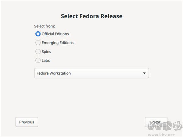 Fedora Media Writer(图形应用)