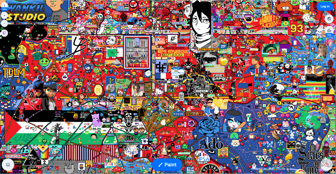 Wplace像素地图