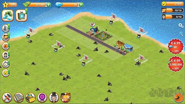 模拟岛屿城市建设