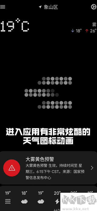 nothing天气