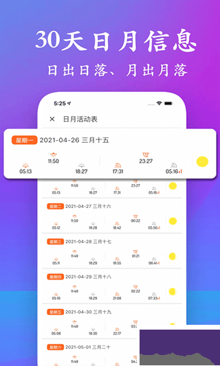 潮汐表