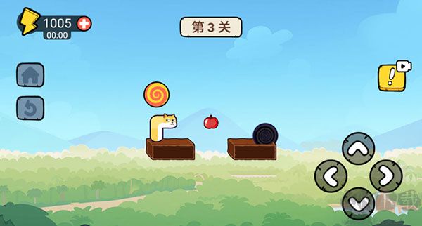 贪吃的苹果蛇
