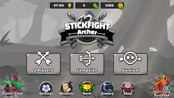 激斗弓箭手游戏(Stickfight Archer)