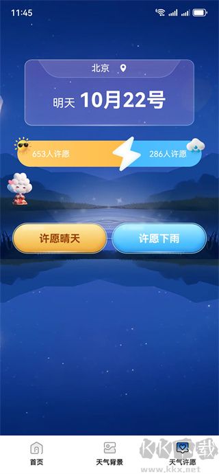 卫星晴雨天气