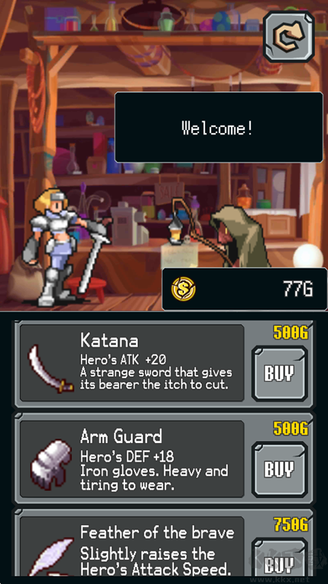 像素勇者传说(Auto RPG)