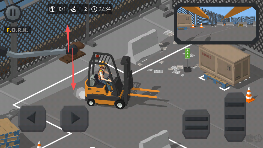 叉车极限物理模拟器2