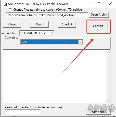ArcConvert(压缩包格式转换器)