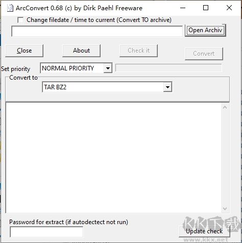 ArcConvert(压缩包格式转换器)