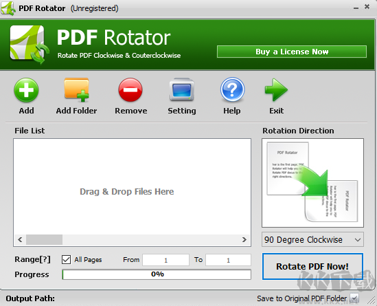 PDF Rotator(PDF旋转保存工具)