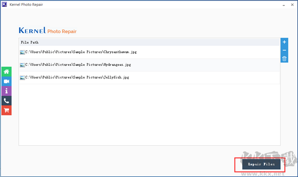 Kernel Photo Repair(图片修复)
