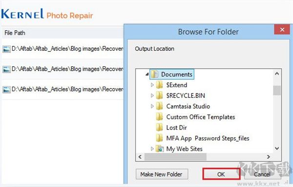 Kernel Photo Repair(图片修复)