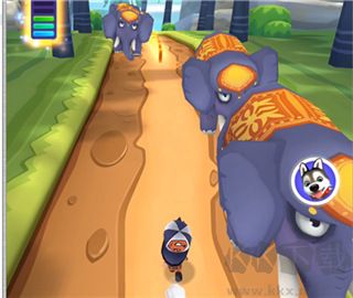 爸爸去哪儿全明星跑酷