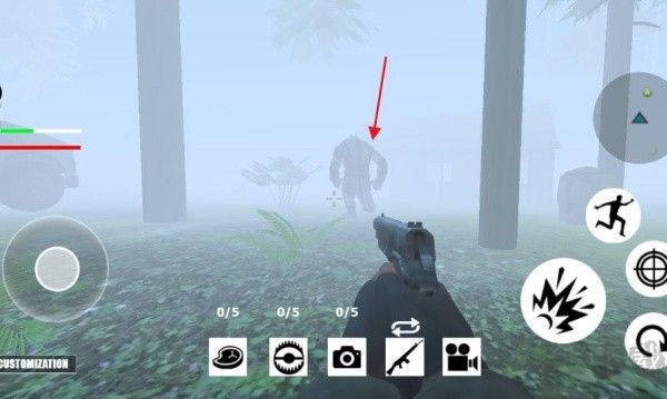 大脚怪狩猎森林怪物