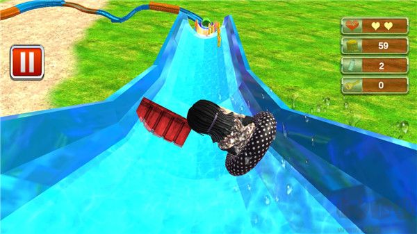 水上乐园模拟(Water Park Slide Surfers)