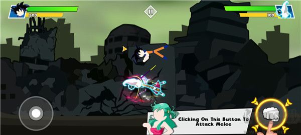 火柴人战士暗影战斗