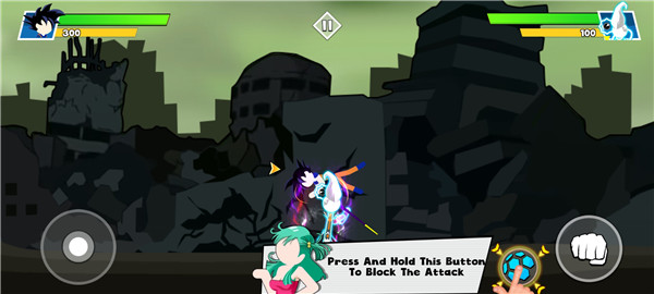 火柴人战士暗影战斗