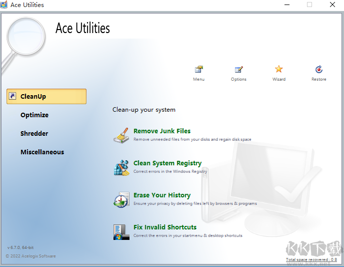 Ace Utilities(系统垃圾清理工具)