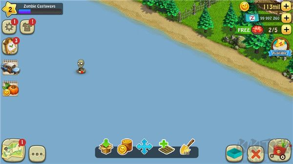 僵尸漂流者(Zombie Castaways)