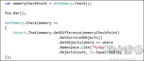 JetBrains dotMemory(内存分析工具)