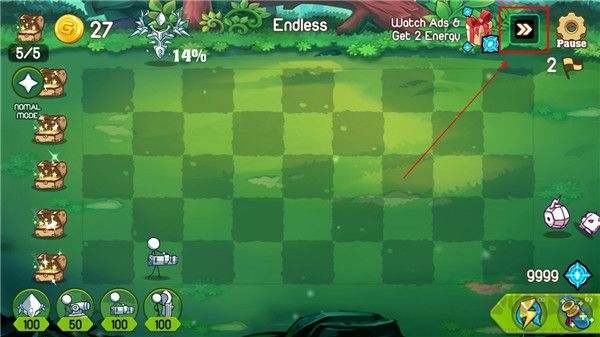 火柴人防御卡通战争