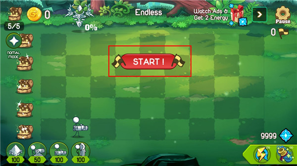 火柴人防御卡通战争