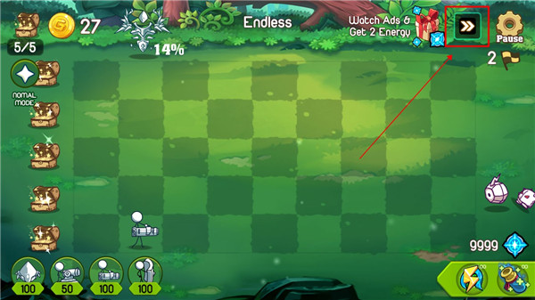 火柴人防御卡通战争