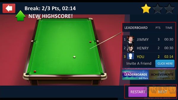 斯诺克全明星(Snooker)