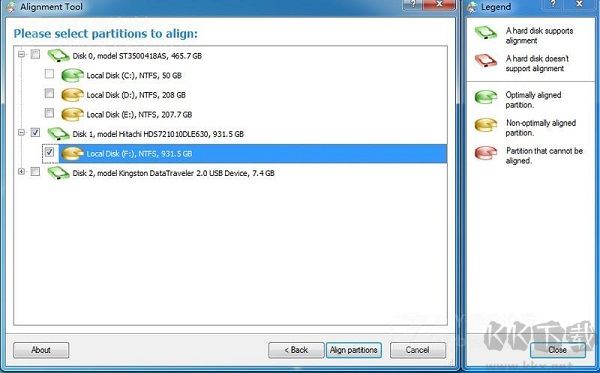 Paragon Alignment Tool(无损4K对齐工具)