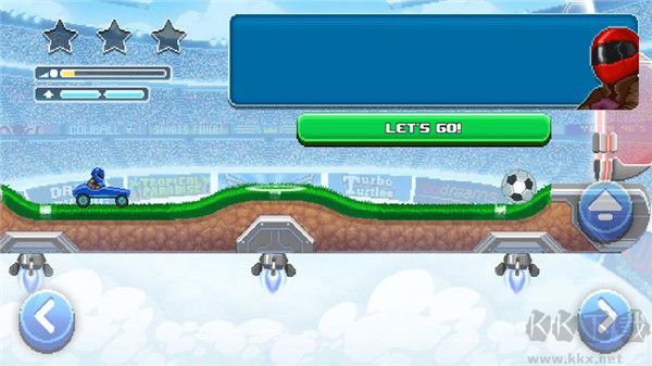 撞头赛车足球运动