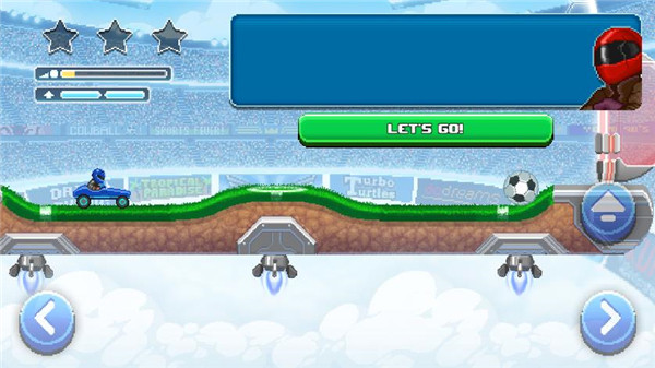 撞头赛车足球运动