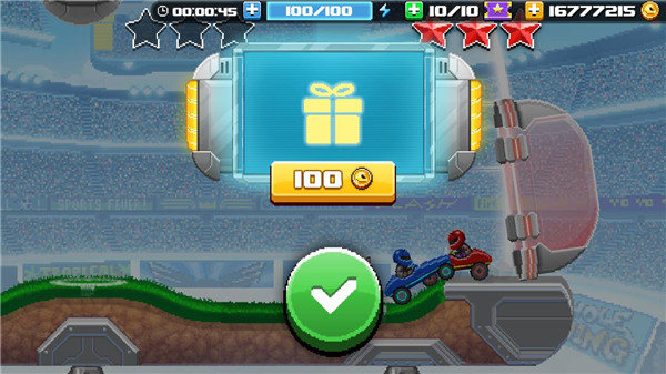 撞头赛车足球运动