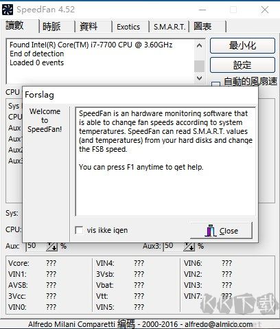 SpeedFan(风扇调速软件)