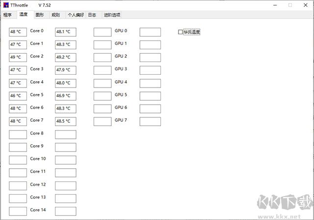 TThrottle(温度监控软件)