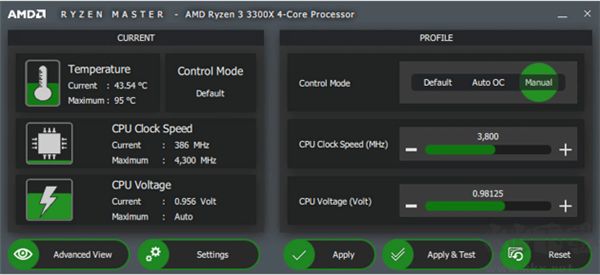 AMD Ryzen Master(锐龙超频工具)
